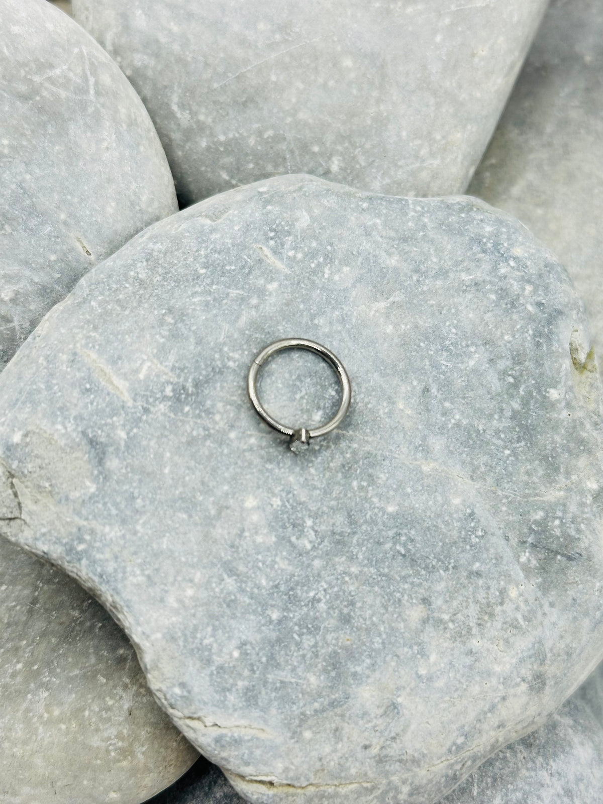 Titanium Marquise 10mm Clicker