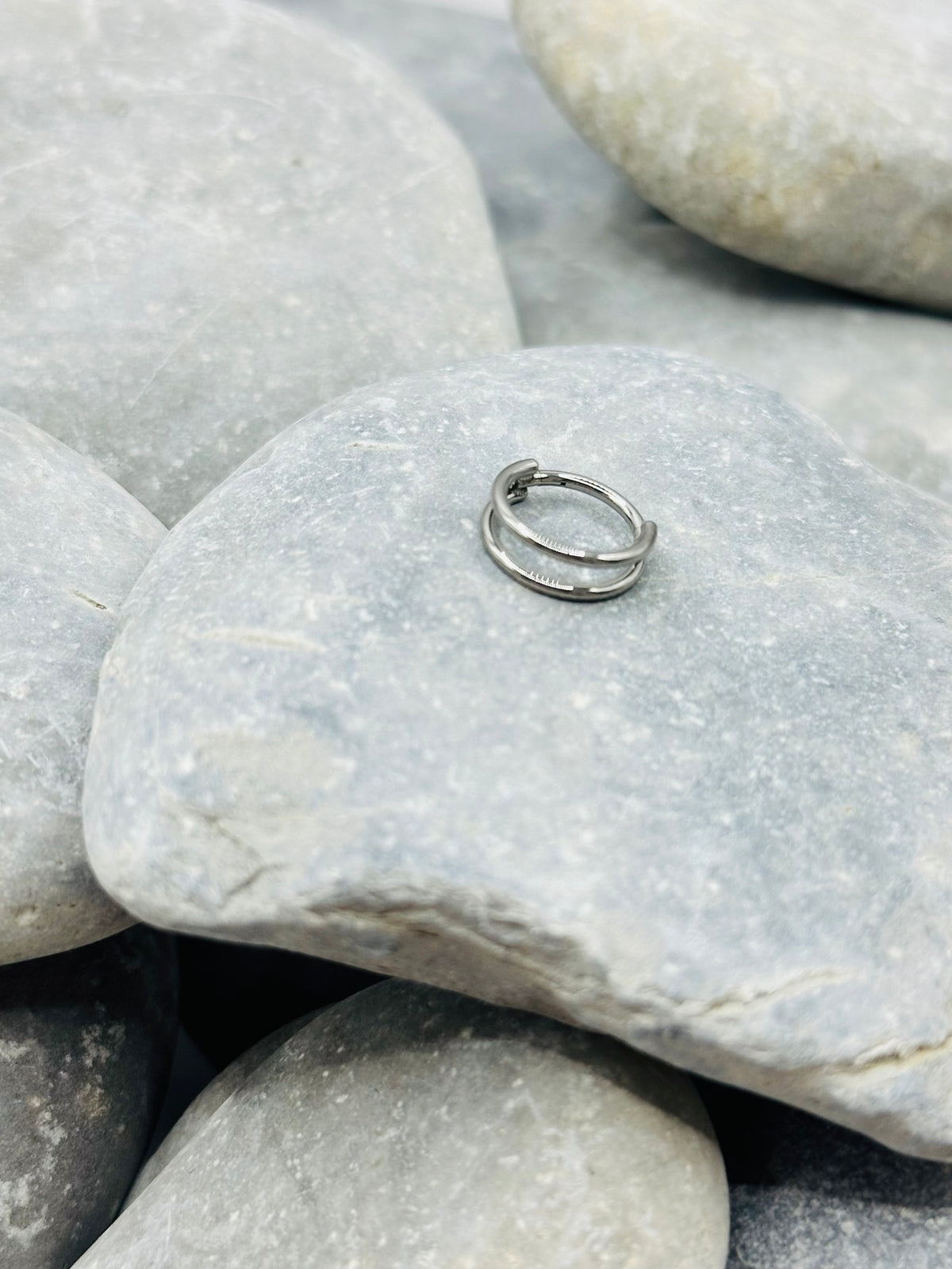 Double Titanium 10mm Hoop